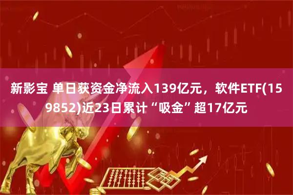 新影宝 单日获资金净流入139亿元，软件ETF(159852)近23日累计“吸金”超17亿元