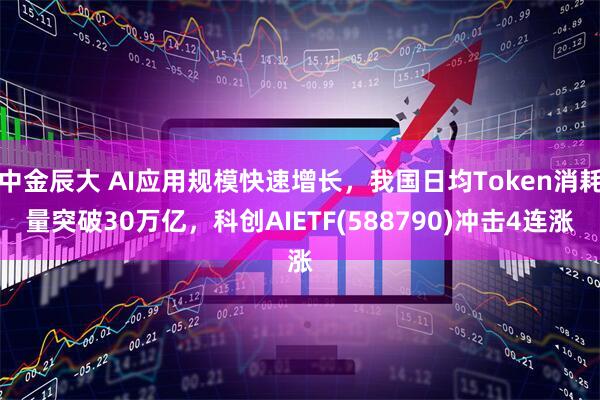 中金辰大 AI应用规模快速增长，我国日均Token消耗量突破30万亿，科创AIETF(588790)冲击4连涨