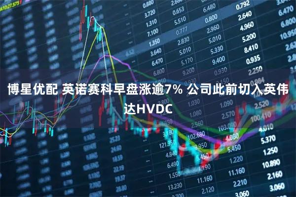 博星优配 英诺赛科早盘涨逾7% 公司此前切入英伟达HVDC